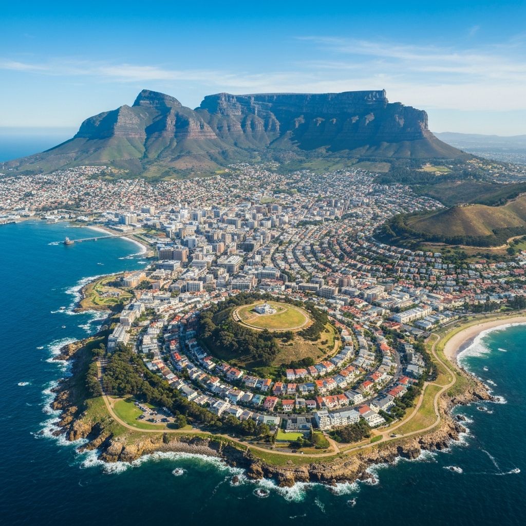 Cape Town Aerial View