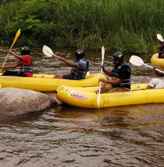 Kloofing Adventure Waterfall